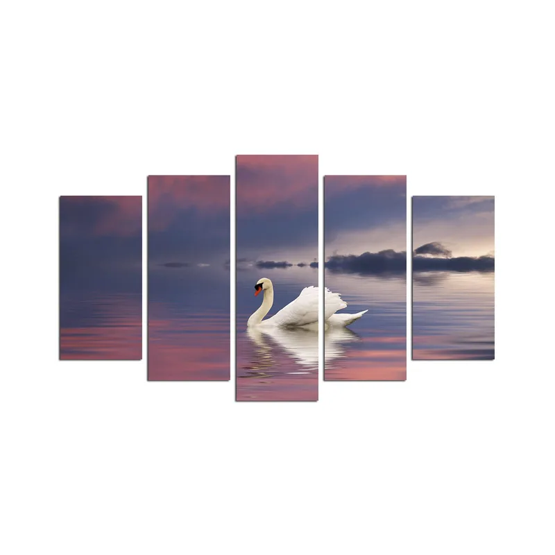 Koristeellinen MDF-maalaus 5-os 20x60 cm, Monivärinen