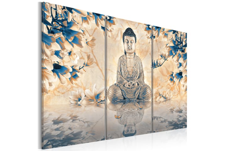 Kuva Buddhalainen rituaali 90x60 - Artgeist sp. z o. o. - Canvas-taulu - Seinäkoristeet