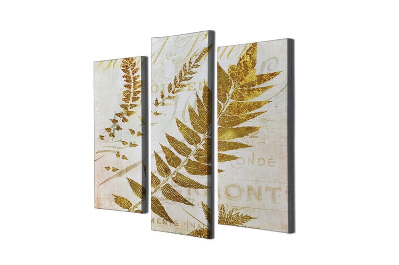 Seinäkoriste Canvas Maalaus 3 osaa, undefined