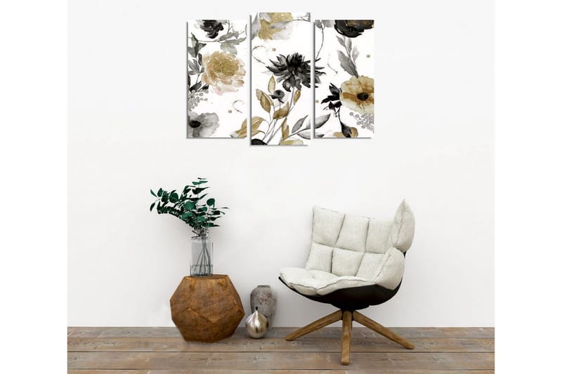 Seinäkoriste Canvas Maalaus 3 osaa - Sisustustuotteet - Taulu & taide - Canvas-taulu