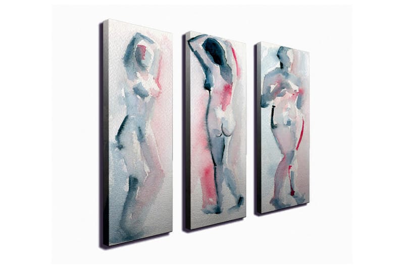 Seinäkoriste Canvas Maalaus 3 osaa, undefined