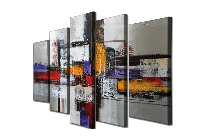 Seinäkoriste Canvas Maalaus 5 osaa, undefined
