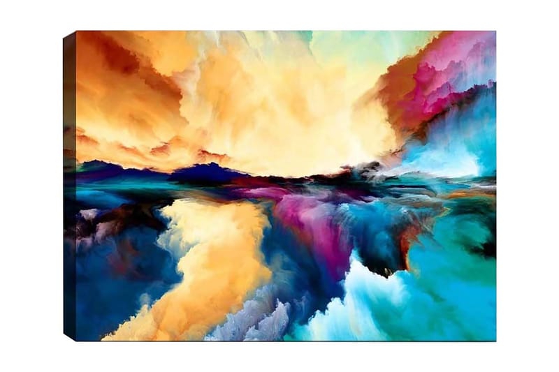 Seinäkoriste Canvas Maalaus - 70x50 cm - Sisustustuotteet - Taulu & taide - Canvas-taulu
