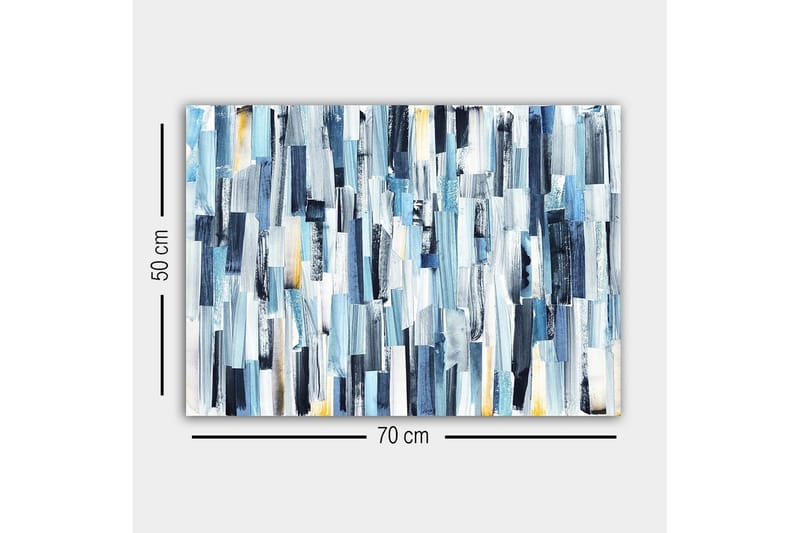 Seinäkoriste Canvas Maalaus - 70x50 cm - Sisustustuotteet - Taulu & taide - Canvas-taulu