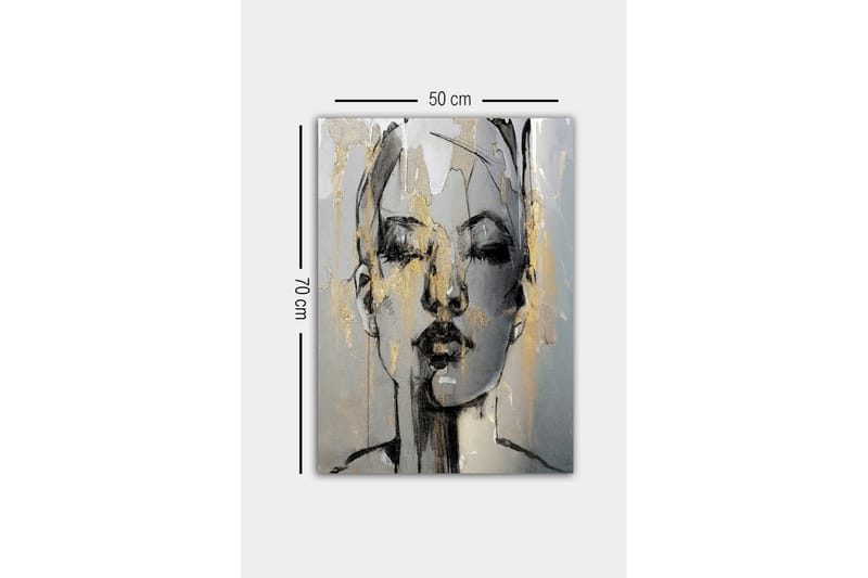 Seinäkoriste Canvas Maalaus - Sisustustuotteet - Taulu & taide - Canvas-taulu