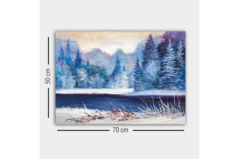 Seinäkoriste Canvas Maalaus - Sisustustuotteet - Taulu & taide - Canvas-taulu