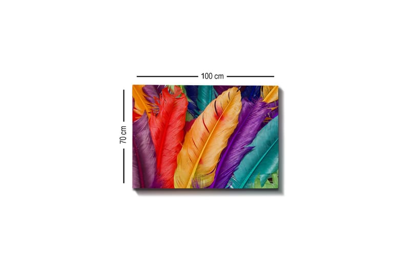Seinäkoriste Canvas Maalaus - Sisustustuotteet - Taulu & taide - Canvas-taulu