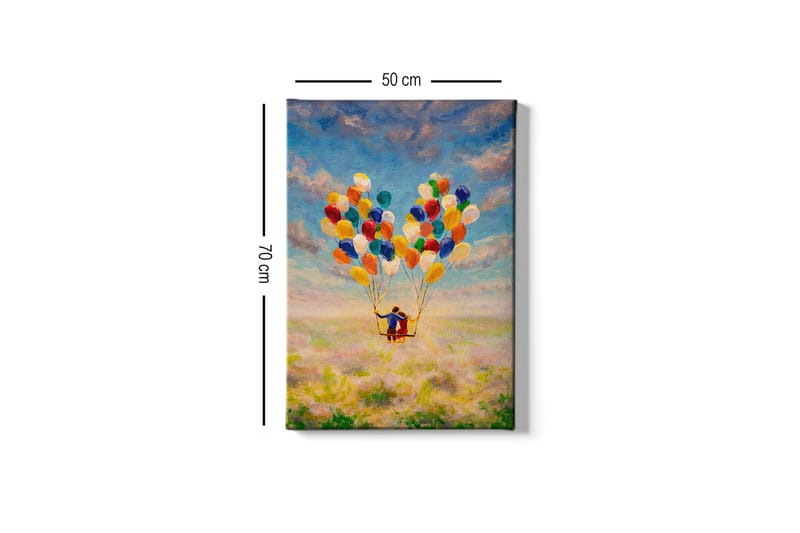 Seinäkoriste Canvas Maalaus - Sisustustuotteet - Taulu & taide - Canvas-taulu