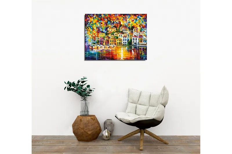 Seinäkoriste Canvas Maalaus - Sisustustuotteet - Taulu & taide - Canvas-taulu