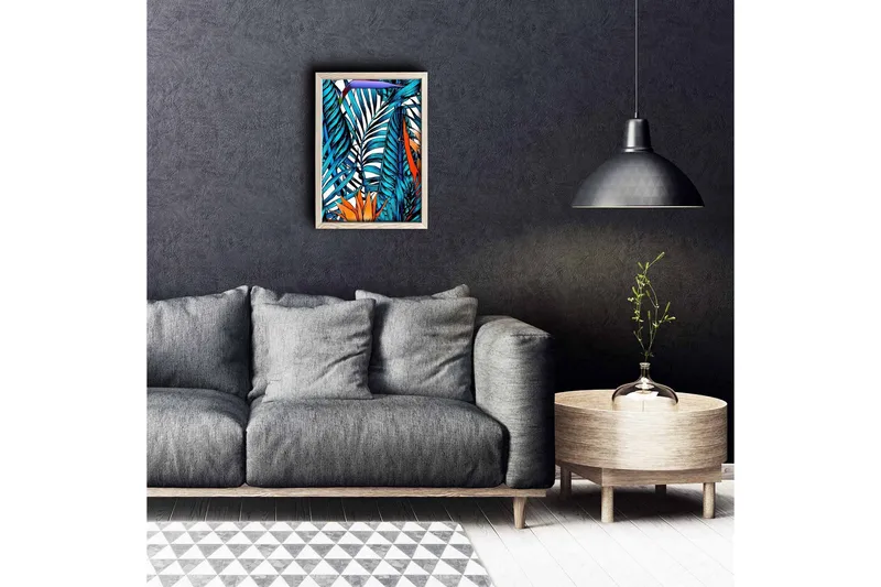 Seinäkoriste Kehystetty MDF Maalaus, undefined