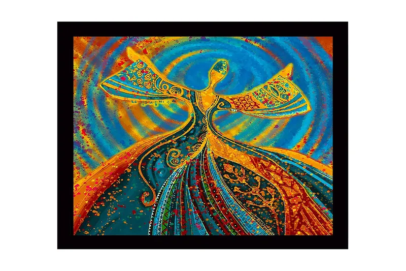 Seinäkoriste Kehystetty MDF Maalaus, undefined