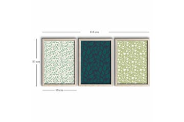 Seinäkoriste Kehystetty MDF Maalaus - Sisustustuotteet - Taulu & taide - Canvas-taulu