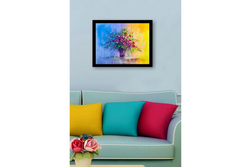 Seinäkoriste Kehystetty MDF Maalaus - Sisustustuotteet - Taulu & taide - Canvas-taulu