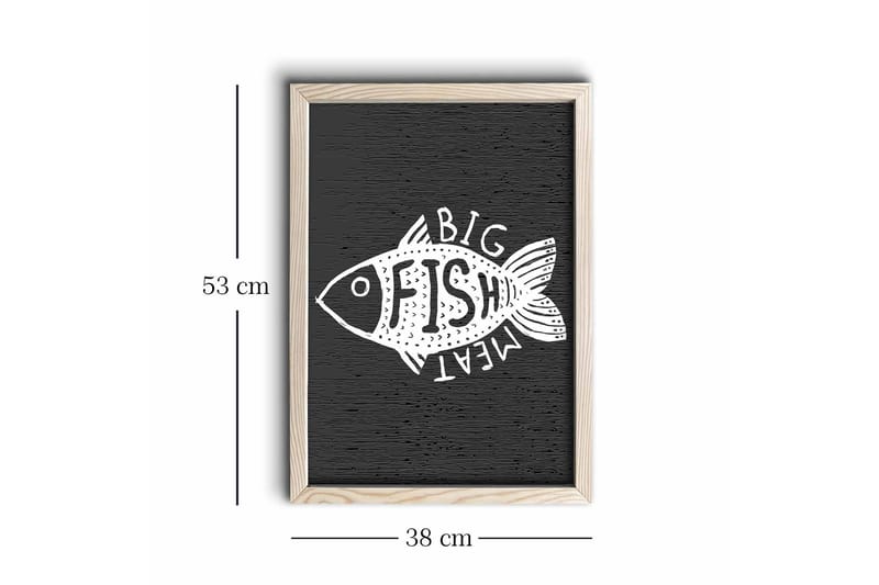 Seinäkoriste Kehystetty MDF Maalaus - Sisustustuotteet - Taulu & taide - Canvas-taulu