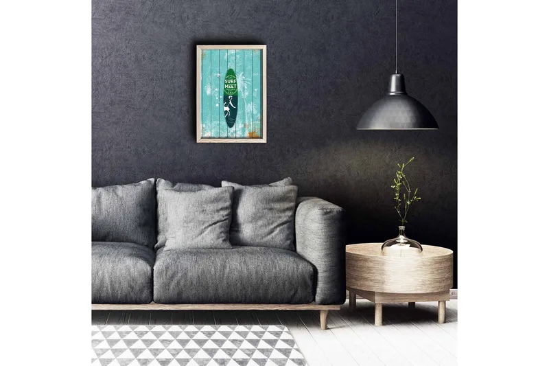 Seinäkoriste Kehystetty MDF Maalaus, undefined