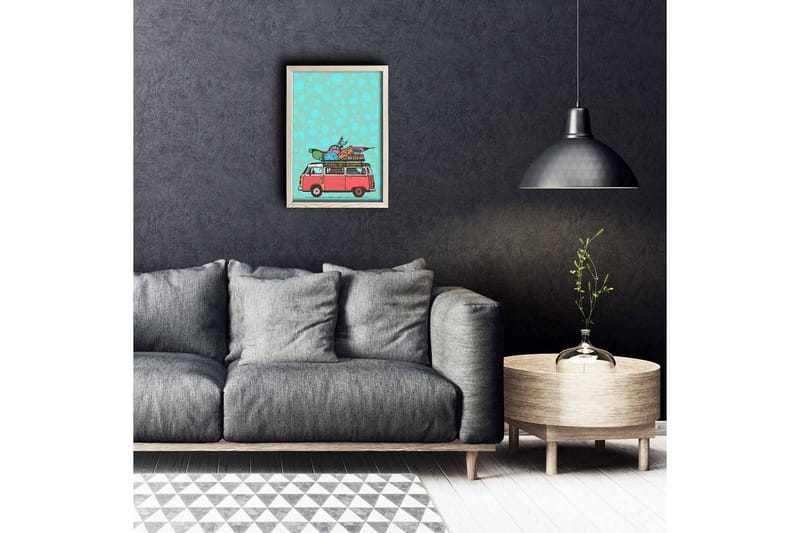 Seinäkoriste Kehystetty MDF Maalaus, undefined