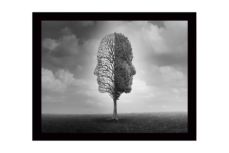 Seinäkoriste Kehystetty MDF Maalaus, undefined