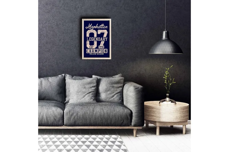 Seinäkoriste Kehystetty MDF Maalaus, undefined