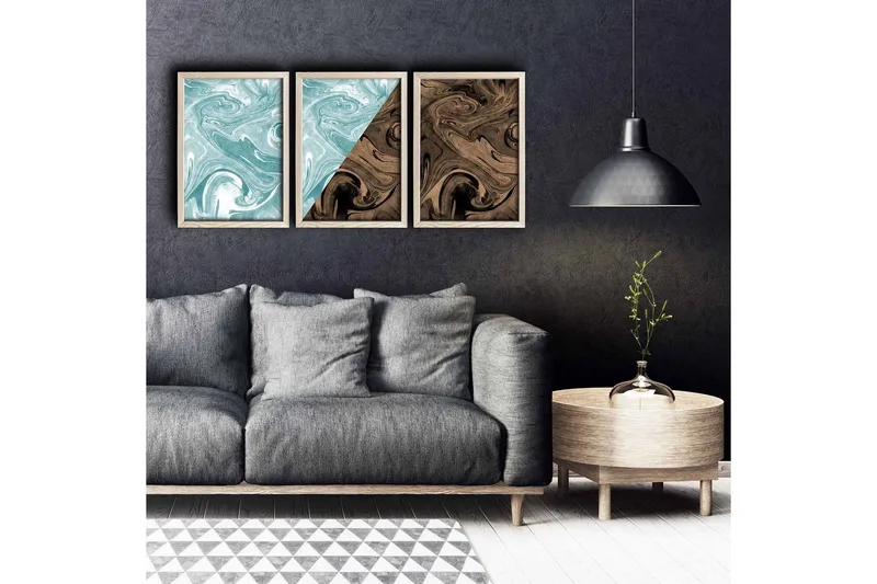 Seinäkoriste Kehystetty MDF Maalaus, undefined