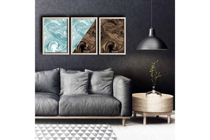 Seinäkoriste Kehystetty MDF Maalaus, undefined