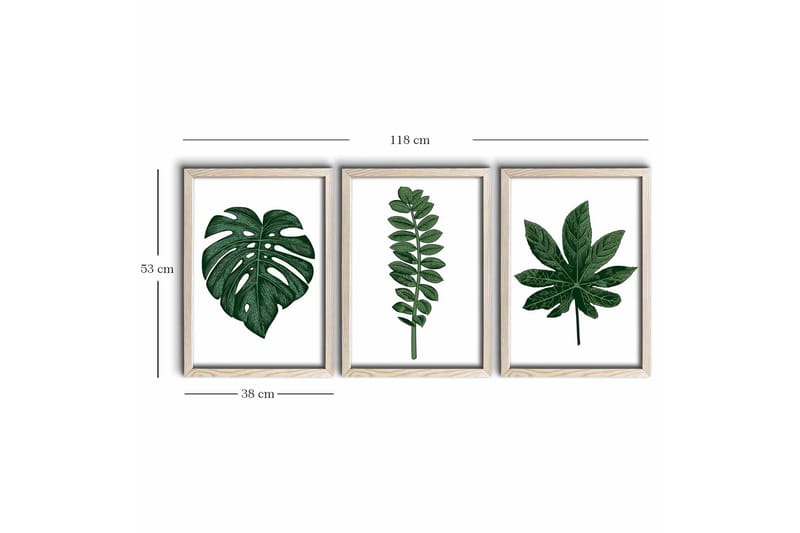 Seinäkoriste Kehystetty MDF Maalaus - Sisustustuotteet - Taulu & taide - Canvas-taulu