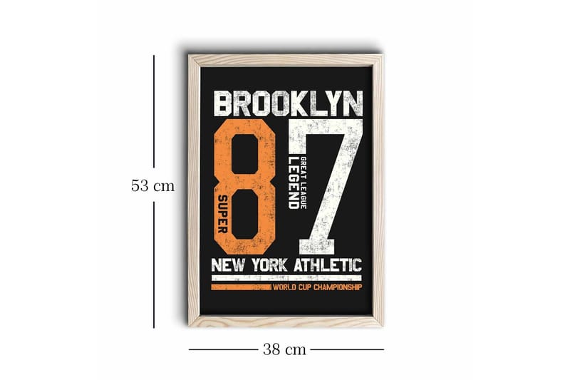 Seinäkoriste Kehystetty MDF Maalaus - Sisustustuotteet - Taulu & taide - Canvas-taulu