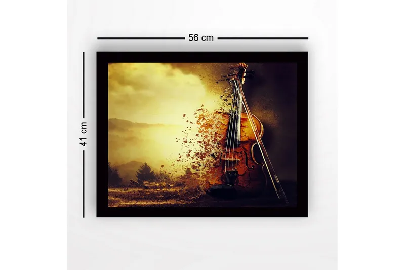 Seinäkoriste Kehystetty MDF Maalaus - Sisustustuotteet - Taulu & taide - Canvas-taulu