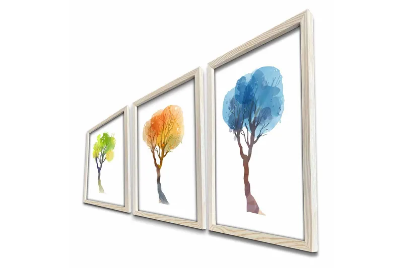 Seinäkoriste Kehystetty MDF Maalaus - Sisustustuotteet - Taulu & taide - Canvas-taulu