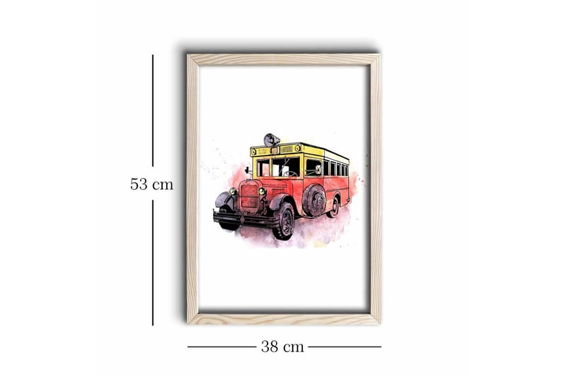 Seinäkoriste Kehystetty MDF Maalaus - Sisustustuotteet - Taulu & taide - Canvas-taulu