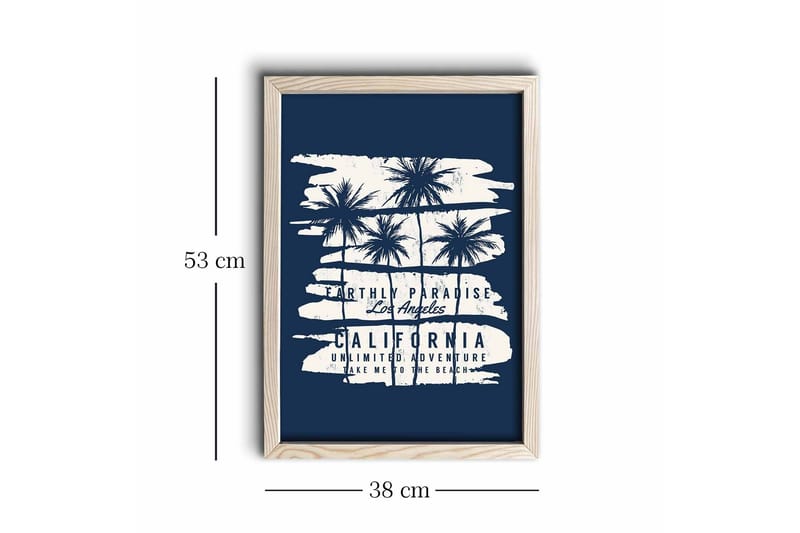 Seinäkoriste Kehystetty MDF Maalaus - Sisustustuotteet - Taulu & taide - Canvas-taulu