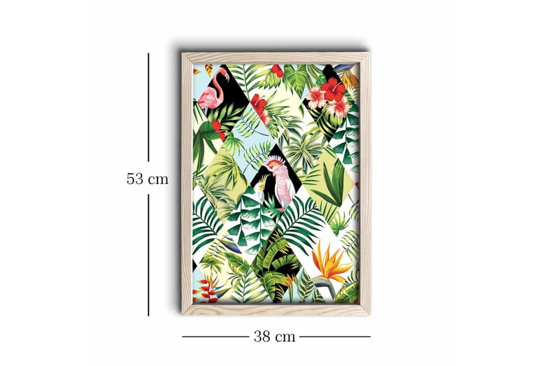 Seinäkoriste Kehystetty MDF Maalaus - Sisustustuotteet - Taulu & taide - Canvas-taulu