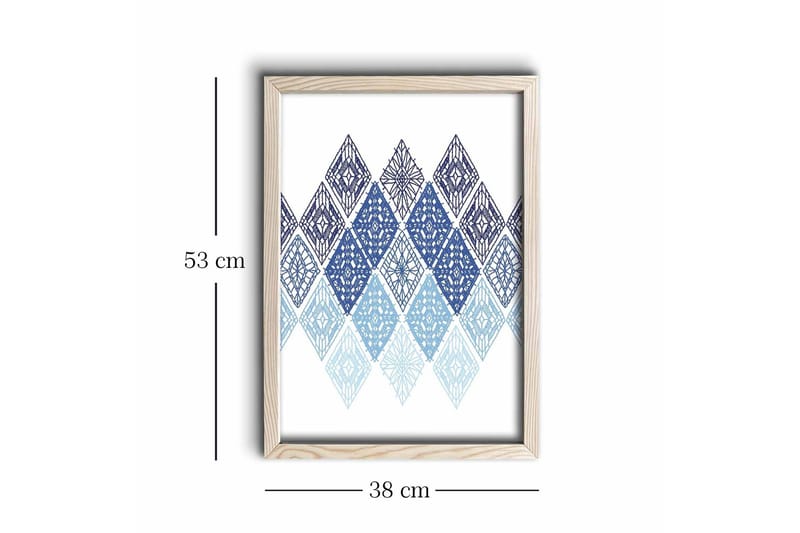 Seinäkoriste Kehystetty MDF Maalaus - Sisustustuotteet - Taulu & taide - Canvas-taulu