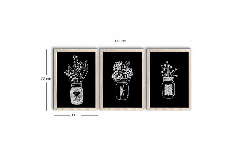 Seinäkoriste Kehystetty MDF Maalaus - Sisustustuotteet - Taulu & taide - Canvas-taulu