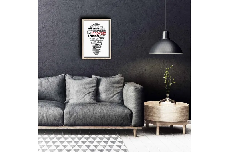 Seinäkoriste Kehystetty MDF Maalaus, undefined