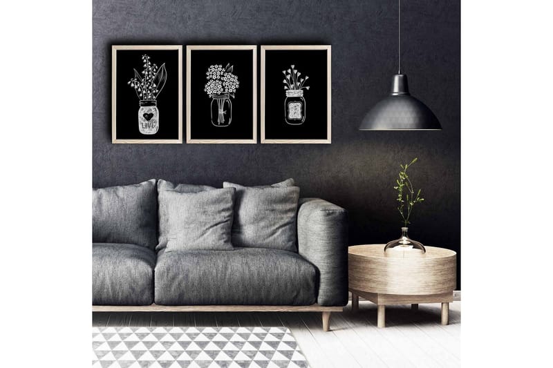 Seinäkoriste Kehystetty MDF Maalaus, undefined