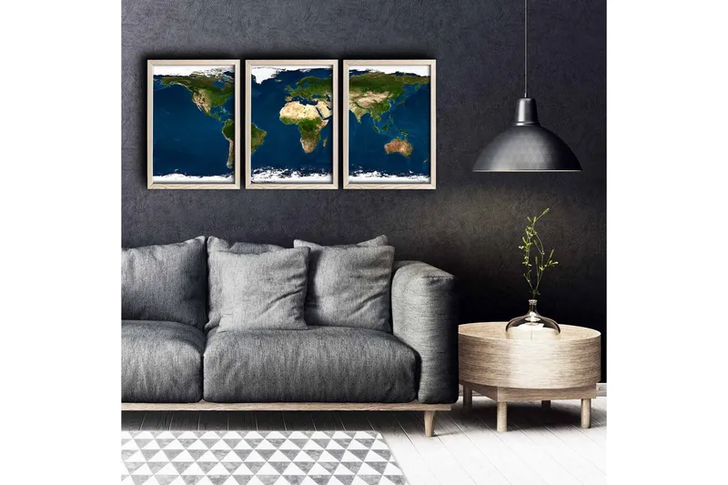 Seinäkoriste Kehystetty MDF Maalaus, undefined