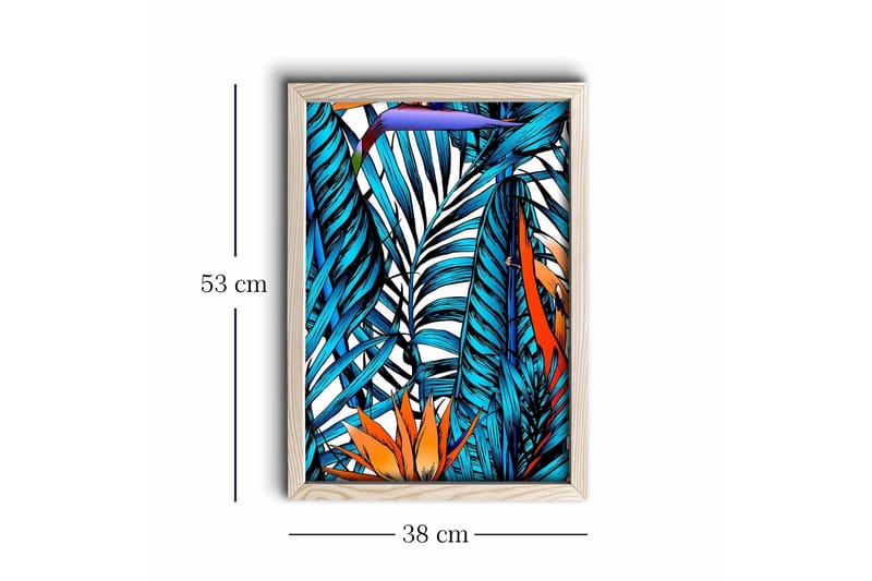 Seinäkoriste Kehystetty MDF Maalaus - Sisustustuotteet - Taulu & taide - Canvas-taulu