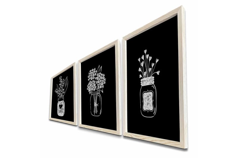 Seinäkoriste Kehystetty MDF Maalaus - Sisustustuotteet - Taulu & taide - Canvas-taulu