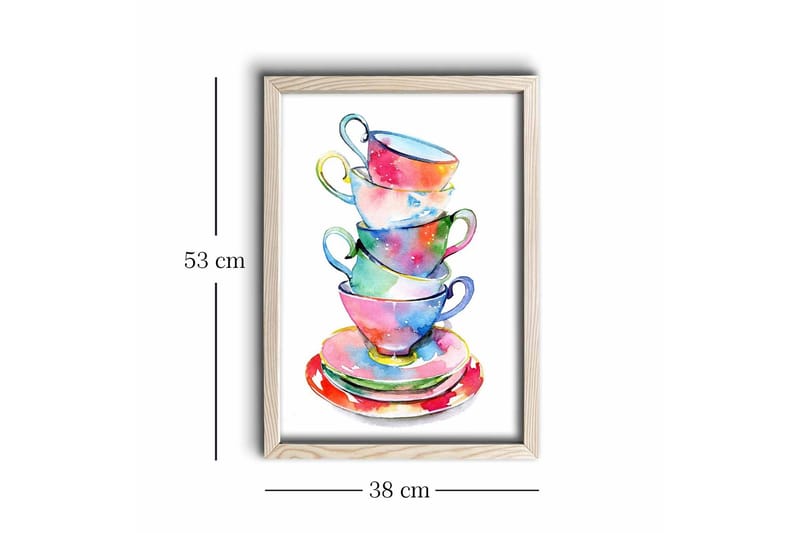 Seinäkoriste Kehystetty MDF Maalaus - Sisustustuotteet - Taulu & taide - Canvas-taulu