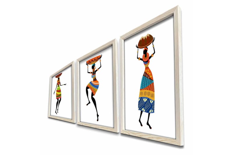 Seinäkoriste Kehystetty MDF Maalaus - Sisustustuotteet - Taulu & taide - Canvas-taulu