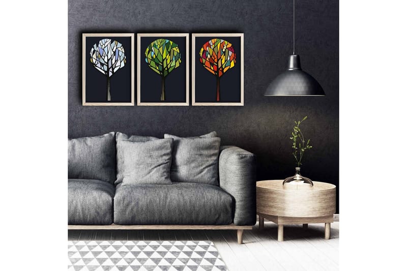 Seinäkoriste Kehystetty MDF Maalaus, undefined