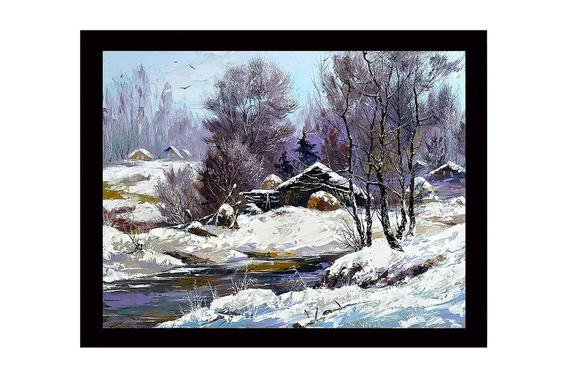 Seinäkoriste Kehystetty MDF Maalaus, undefined