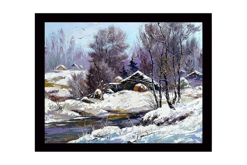 Seinäkoriste Kehystetty MDF Maalaus, undefined