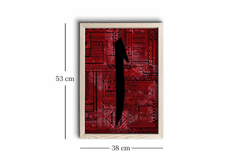 Seinäkoriste Kehystetty MDF Maalaus - Sisustustuotteet - Taulu & taide - Canvas-taulu