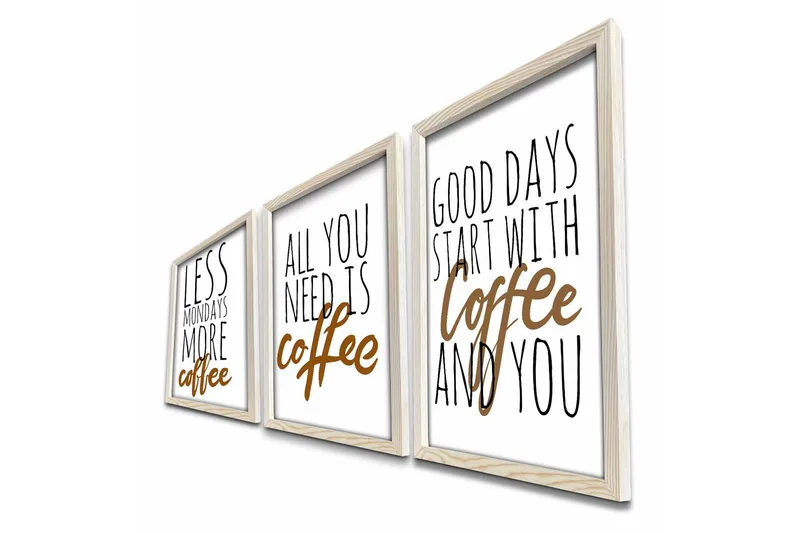 Seinäkoriste Kehystetty MDF Maalaus - Sisustustuotteet - Taulu & taide - Canvas-taulu