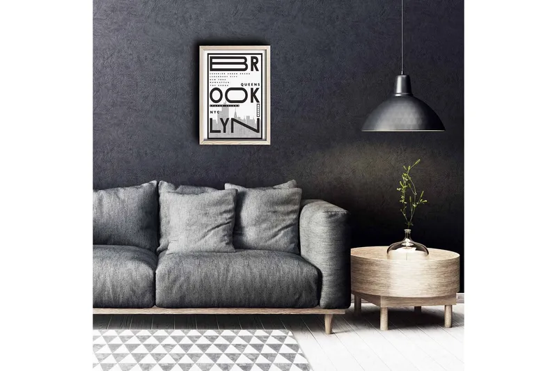 Seinäkoriste Kehystetty MDF Maalaus, undefined