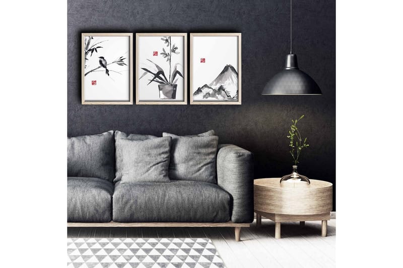 Seinäkoriste Kehystetty MDF Maalaus, undefined