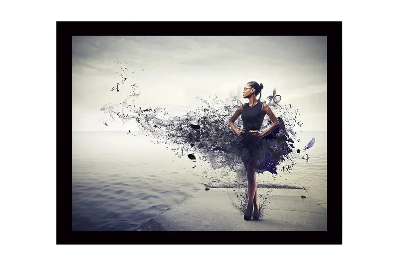 Seinäkoriste Kehystetty MDF Maalaus, undefined