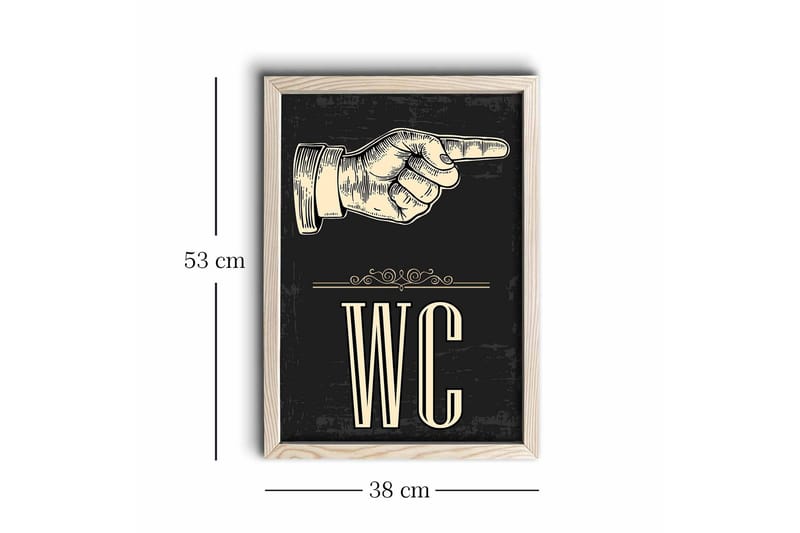 Seinäkoriste Kehystetty MDF Maalaus - Sisustustuotteet - Taulu & taide - Canvas-taulu