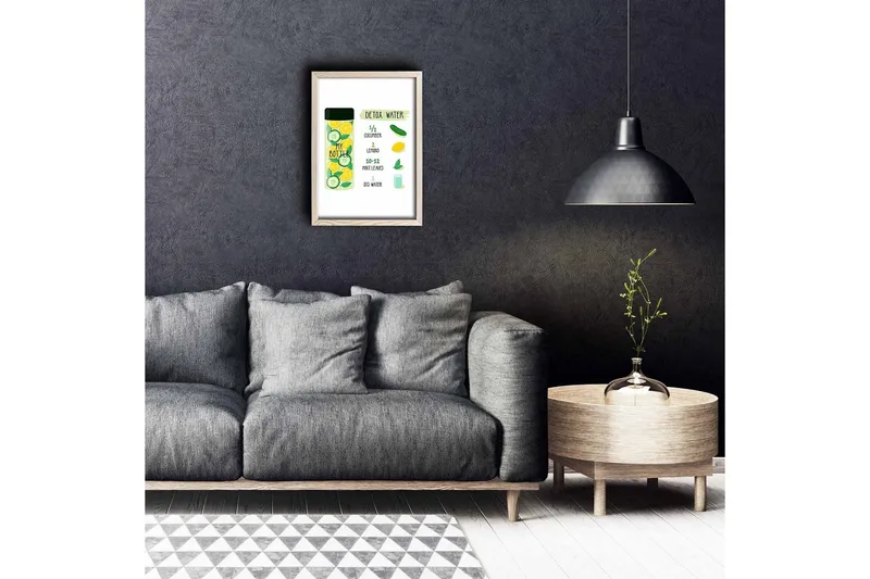 Seinäkoriste Kehystetty MDF Maalaus, undefined